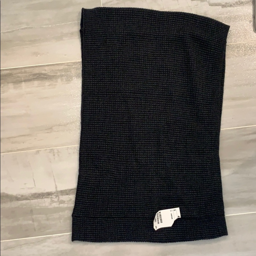 Waffle knit Infinity scarf